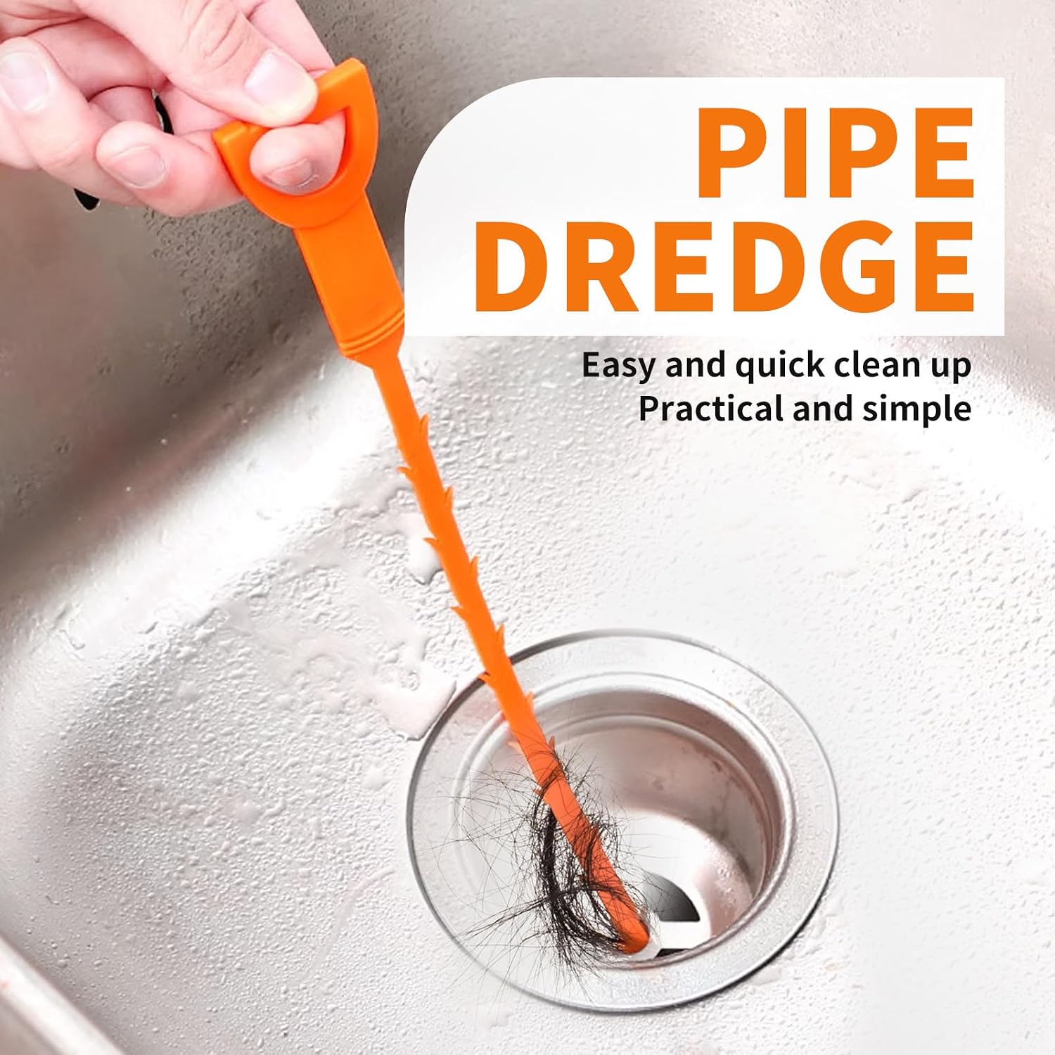 4-Pack 20-Inch Drain Snake, Fl - Drain Snake Flexible recension och pris