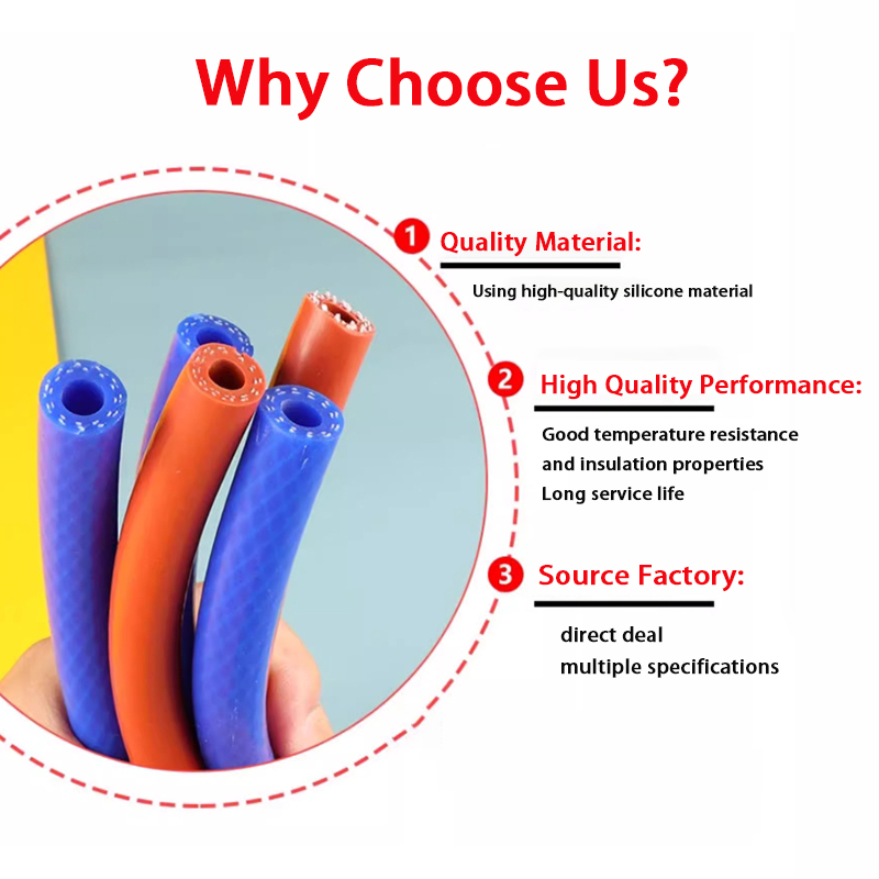 1 Meter Thickening Silicone Tu - Flexible Hose Braided recension och pris