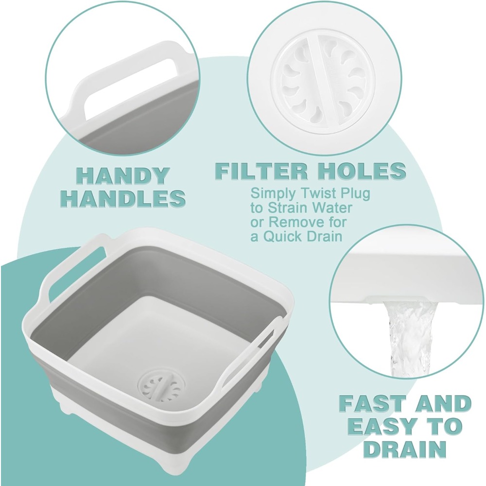 Dishpan for Washing Dishes, Dr - Drain Pipe Clip recension och pris