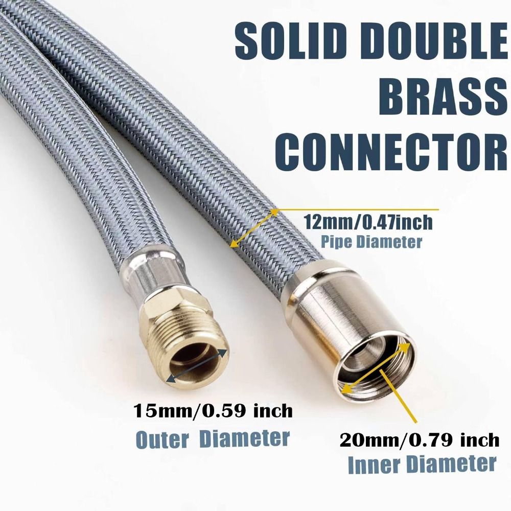 Professional 150cm Pull Down S - Flexible Hose Braided recension och pris