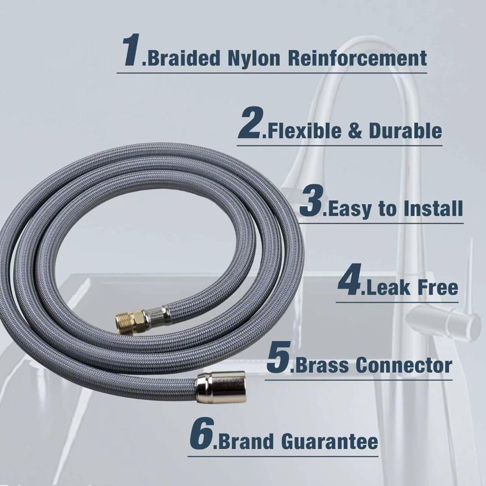 Professional 150cm Pull Down S - Flexible Hose Braided recension och pris