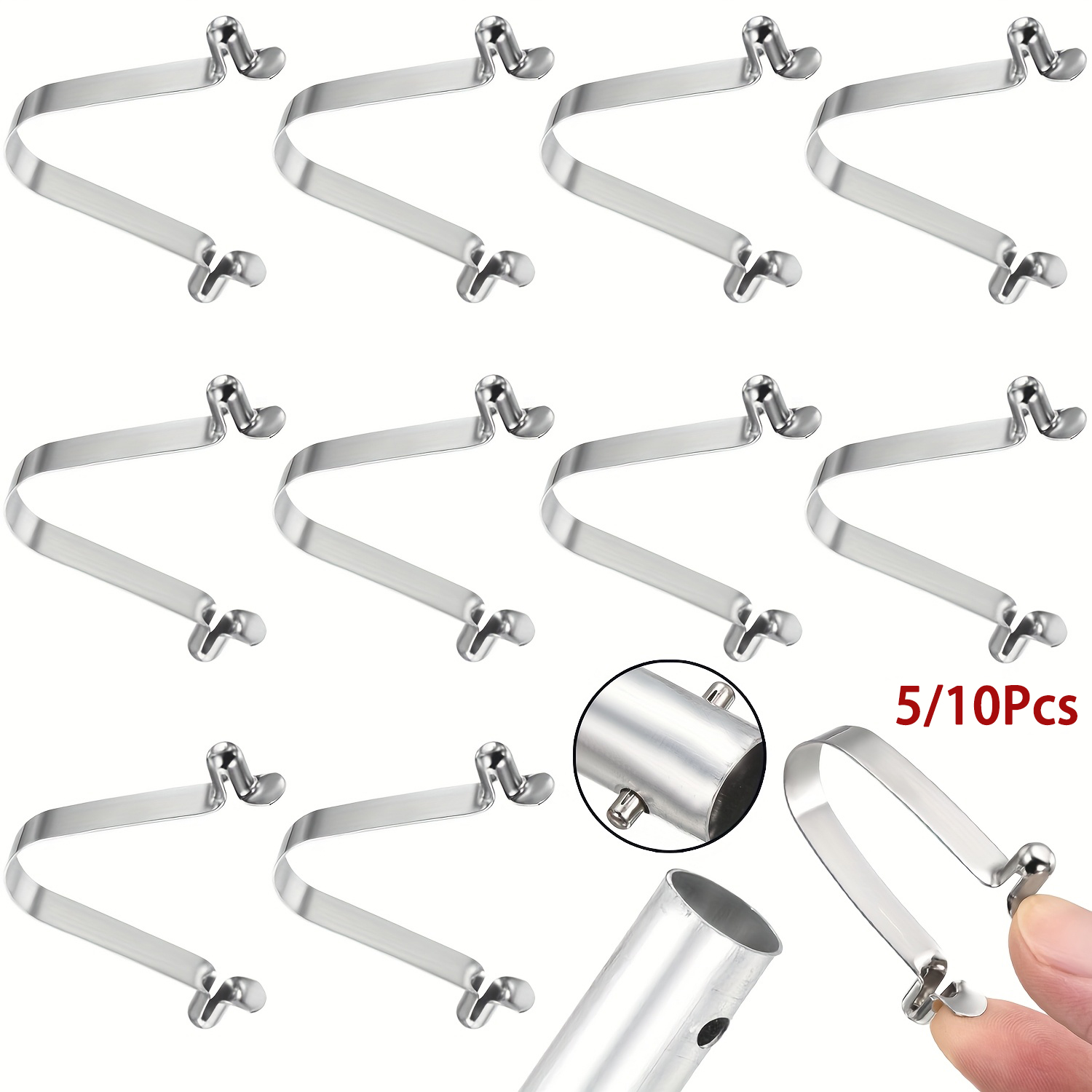 5-10pcs Double Button Kayak Pa - Pipe Bending Spring recension och pris